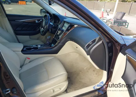 2018 Infiniti Q50 3.0T Luxe z USA, uszkodzony, nr VIN JN1EV7AP5JM591564